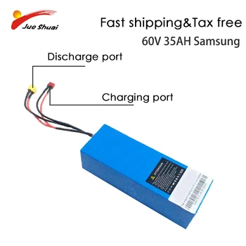 

Duty free 60v Electric Scooter 35A Samsung Battery Lithium Batteries E scooter Part Electric Scooter Bacteria