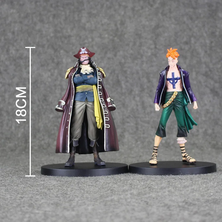 Аниме one piece Garage Kit DX Great Route мужчины Роджер капитан/Феникс Марко