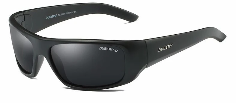DUBERY, спортивные, стильные, поляризационные солнцезащитные очки, мужские, модные, для рыбалки, солнцезащитные очки, высокое качество, с линзами ночного видения, мужские, UV400, KD106