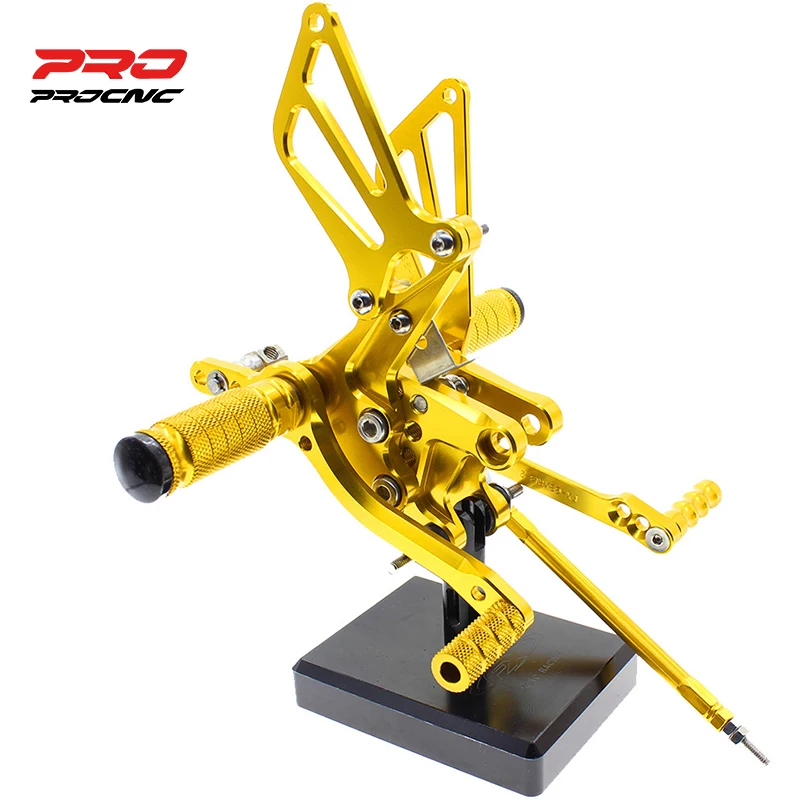 

For SUZUKI TL1000S TL1000R 1997-2003 Adjustable Aluminum Motorcycle Footrest Rearset Footpeg Rear Set Footrest Foot Peg New