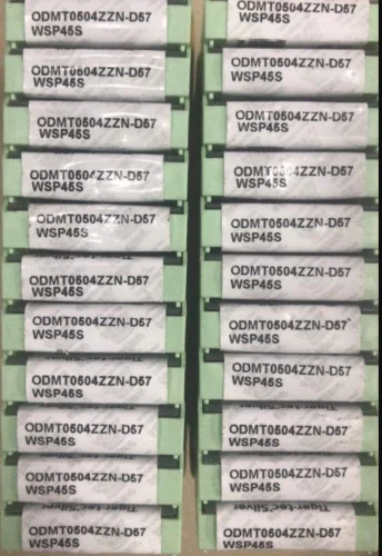 WALTER 10 шт карбидные вставки ODMT0504ZZN-D57 WSP45S