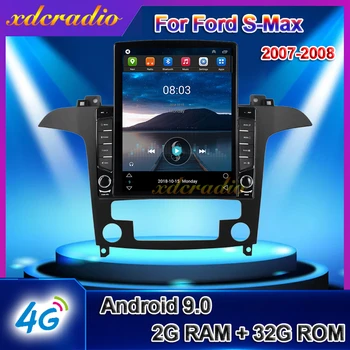 

Xdcradio 10.4" Android 9.0 Tesla Style Vertical Screen For Ford S-Max S Max Car Radio Multimedia Player GPS Navigation 2004-2011