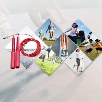 

New Crossfit Heavy Steel Wire Speed Skipping Rope New Fitness Skipping Ropes For Boxing extremely fast black blue blue silver