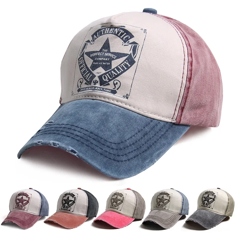 Летний уличный солнцезащитный козырек Мужская Женская бейсбольная кепка пара