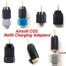 

Gas Refill Charger Adapter Portable Connector with Nozzle for Paintball Co2 Tank Disposable Cartridge Sodastream Cylinder MAPP