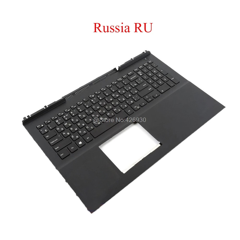 Ноутбук Palmrest US UK RU SW HB GR клавиатура для DELL Inspiron 15 7566 7567 0MDC8K 03G9J3 0KWWW8 0RCT3D 02P9G1 073YP6