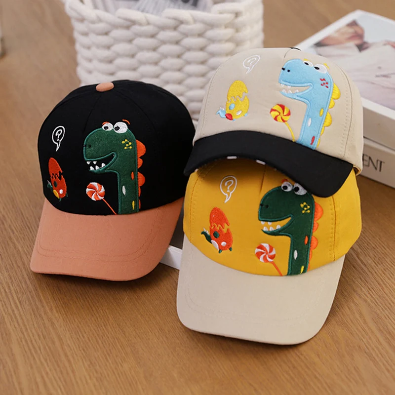Summer Cute Big Bow Dot Cartoon Cap Girls Cotton Baseball Cap Children Visor Hats Hip Hop Sun Hat Snapback Casquette
