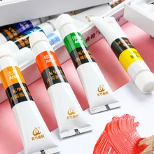 12/18/24 акриловая краска набор «сделай сам» Ручная роспись граффити пигмент Водонепроницаемый картиной Acrilica рисунок на стену штукатурка искусство Краски Инж