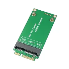 3x7cm Mini PCI-e SATA SSD to 3x5cm mSATA Adapter for Asus Eee PC 1000