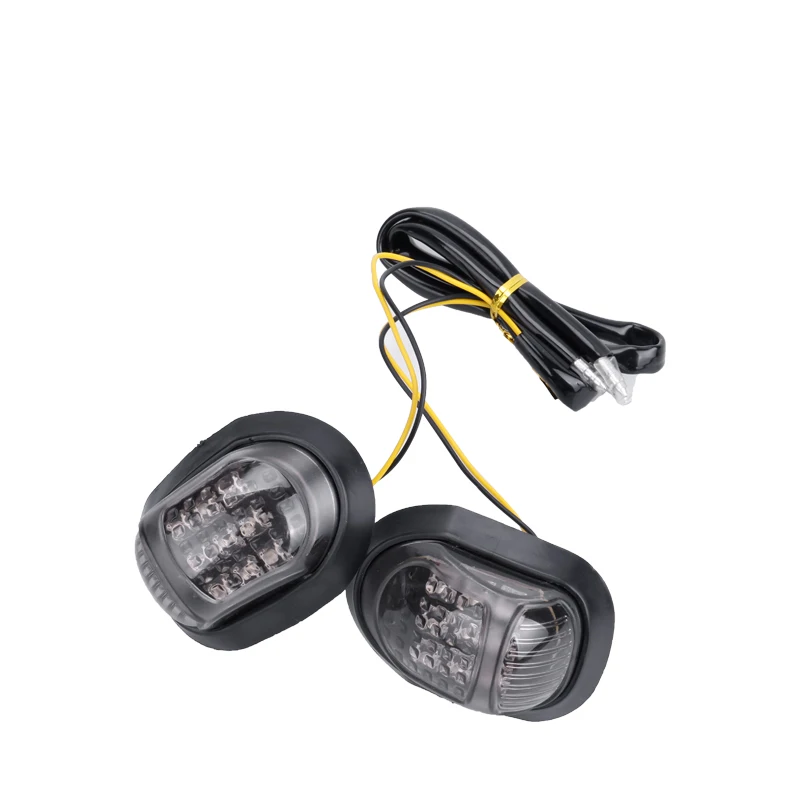CARLitek желтый сигнальные огни 12V светодиодные лампы для универсальный указатель поворота для мотоцикла мото поворотов дневной и ночной Светильник автомобильный световой указатель лампа