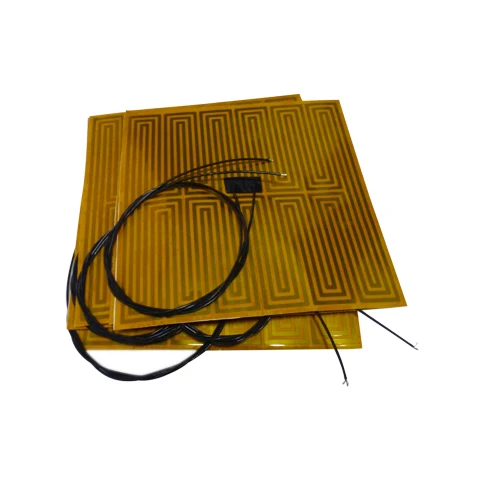 Подгонянный 279x279mm 110 v каптон нагреватель/полиомид нагреватель с PT 100 датчиком клейкой задней части
