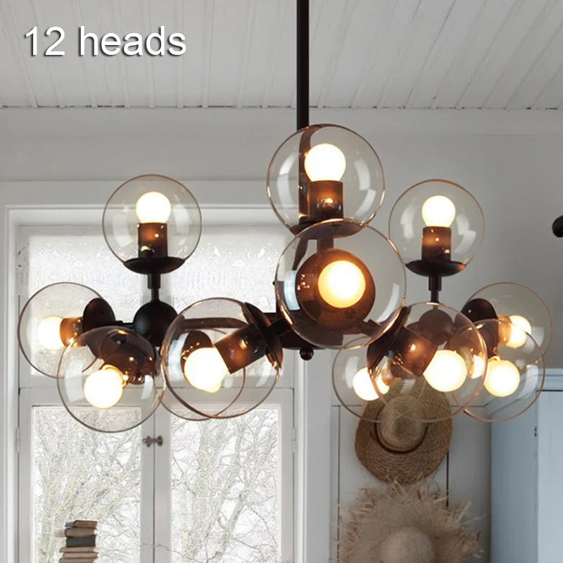 Сотовый современный подвесной светильник светодиодный круглый шар