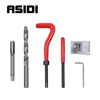

15 Pcs M10 M12 Thread Repair Repairing Workshop Hand Tool