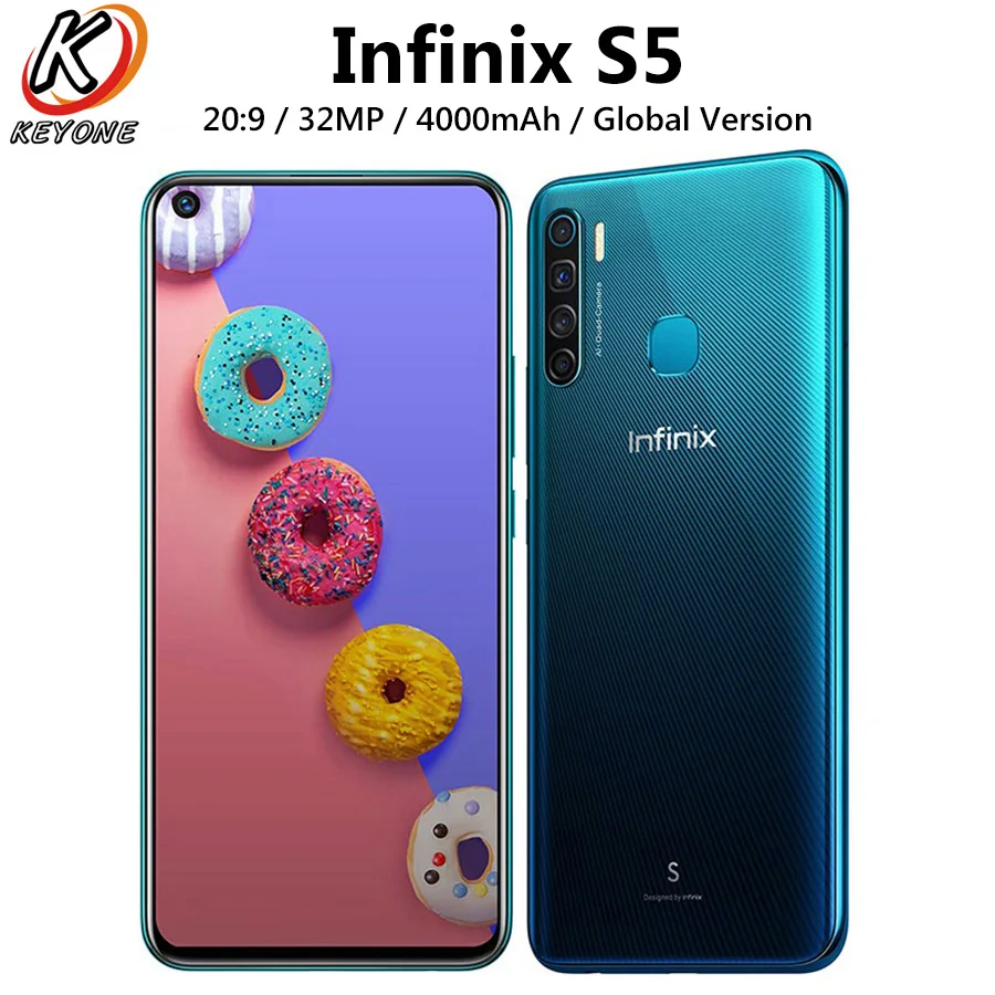 Глобальная версия смартфона Infinix S5 X652A две SIM-карты 4G LTE мобильный телефон 6 дюйма