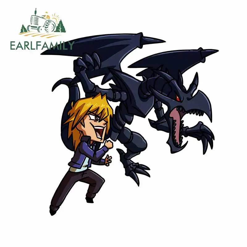 Виниловая Автомобильная наклейка EARLFAMILY 13 см х 12 7 для Duel Monsters водонепроницаемая 3D