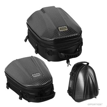 

Hard Shell Motorcycle Tail Bag Multifunctional waterproof Rear Motorcycle Seat Bag Motorcycle helmet bag Rider Backpack Luggage