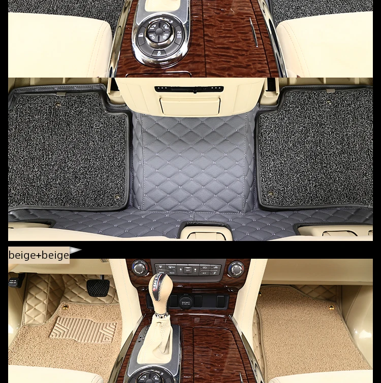 Boost автомобильные коврики для Toyota Rav4 Surf Wish Voxy Tundra Hiace Rush, водонепроницаемые, с добавлением шелковой катушки, автомобильные подушечки для ног