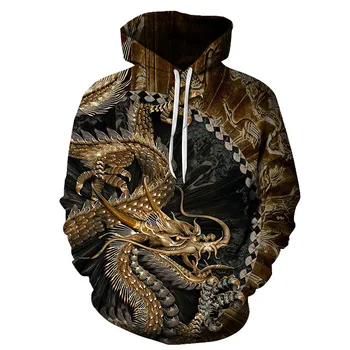 

Harajuku Dragon 3d Printed Hoodies Men/women Hoody Brand Sweatshirts Boy Jackets Quality Pullover Tracksuits Streetwear Out Coat