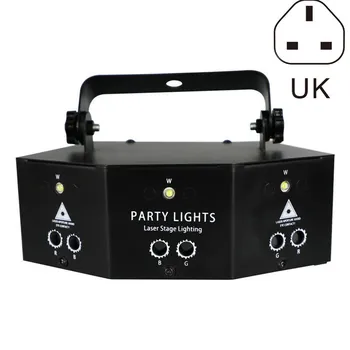 

NEW Remote 9-Eye RGB Scan Projector LED Strobe Party Stage Lighting Lamp Portable