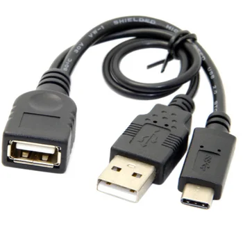 

USB C OTG Adapter Cable for Samsung S10 S10+ Xiaomi Mi 9 Android MacBook Mouse Gamepad Tablet PC Type C OTG USB Cable