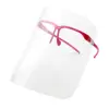 10Pcs Face Shield Mask Anti Saliva Splash Eyewear Anti-fog Detachable Protect Face Frame Visors for Travel Kitchen Household 6