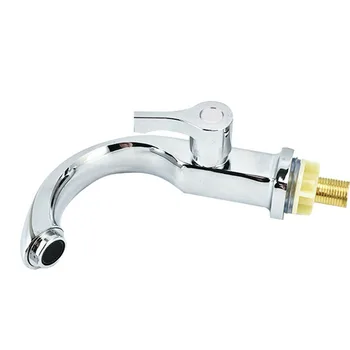 

Single Handle Waterfall Taps Tools Bathroom Basin Faucet Copper Alloy Non Slip Kitchen Spout Sink Deck Mount Modern Home Cold