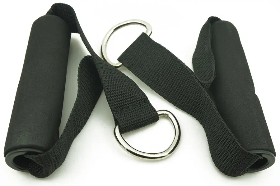 Fitness Cable Stirrup Handles For Cable Crossovers Nylon bing