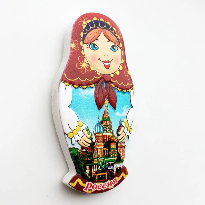 Resina mosca Kremlin Sky 3D frigorifero magnete Souvenir turistico in resina art
