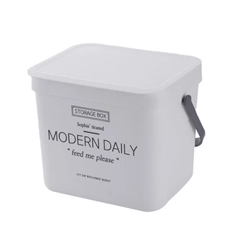 

Kitchen Bathroom Storage Organizer Trash Can Kitchen Wall Mounted Garbage Bin Gift Garbage Bag Zero Waste Recycle Compost Bin