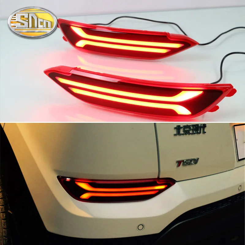 SNCN 2 шт. задние противотуманные фары для Hyundai Tucson 2015 2018 12 В Автомобильные