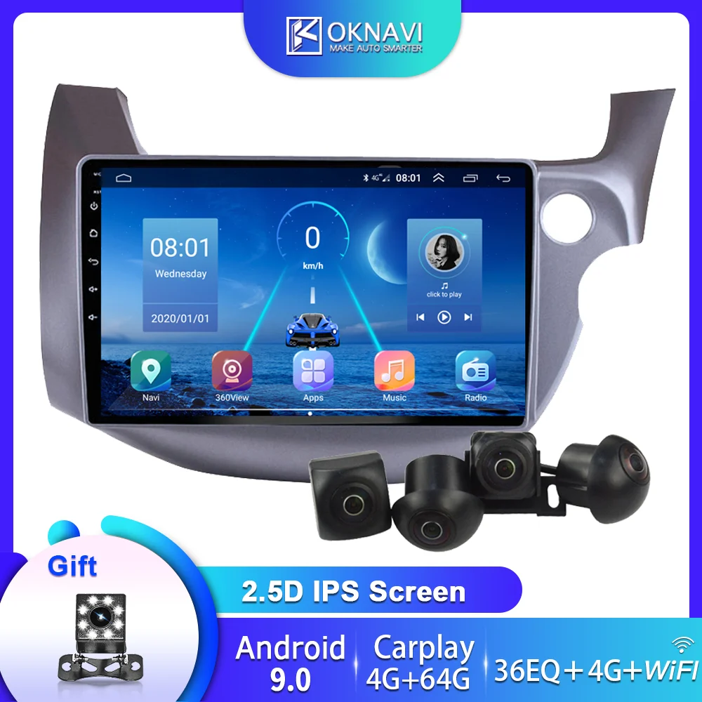 

For Honda Civic 8 Car Radio 2005-2011 Autoradio 2 Din Android 9.0 2din Car Audio Multimedia Video CD DVD Player GPS Navigation