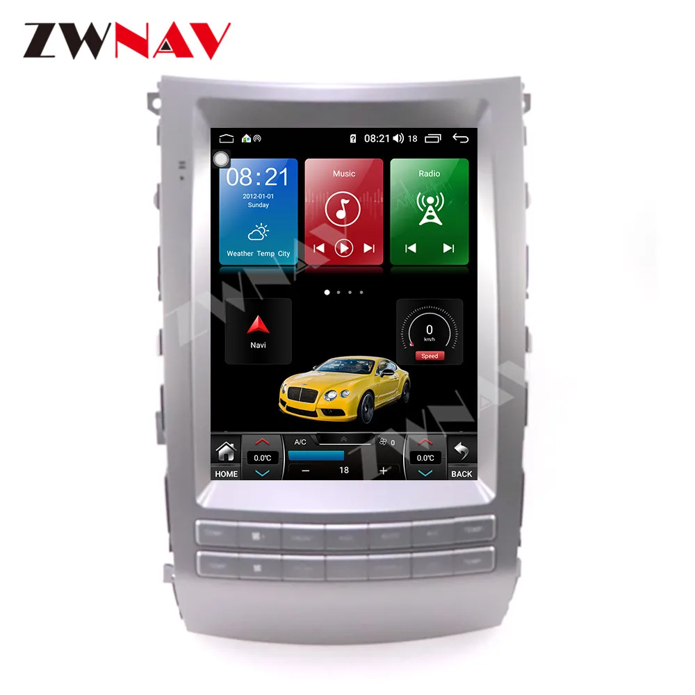 Android 10 DSP Carplay For Hyundai Veracruz IX55 2006 - 2012 Tesla IPS Screen Car Multimedia Player GPS Navigation Audio Video