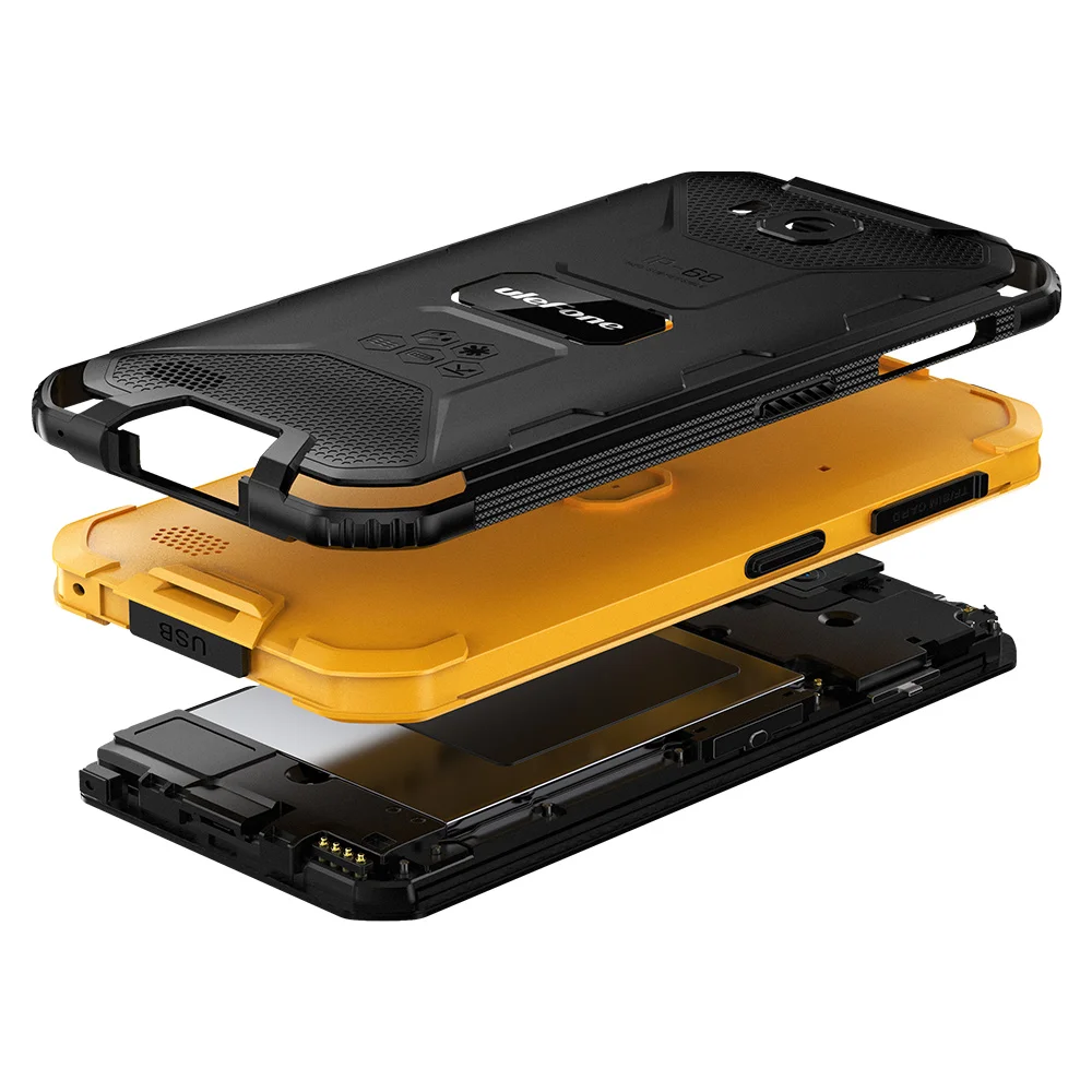 Ulefone Armor X6 прочный iP68 водонепроницаемый смартфон 2 ГБ+ 16 ГБ Android 9,0 мобильный телефон 5 дюймов две sim-карты четырехъядерный 3g LTE мобильный телефон