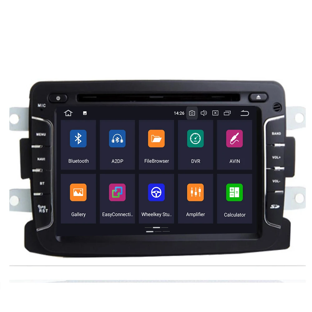 

Android 9.0 Car DVD Player For Dacia Sandero Duster Renault Captur Lada Xray 2 Logan 4 RAM 4G WIFI GPS Navigation Radio SWC DAB+