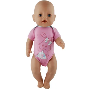 

1pcs Fashion Short Jump Suit For 17 Inch Baby Doll 43cm Clothes