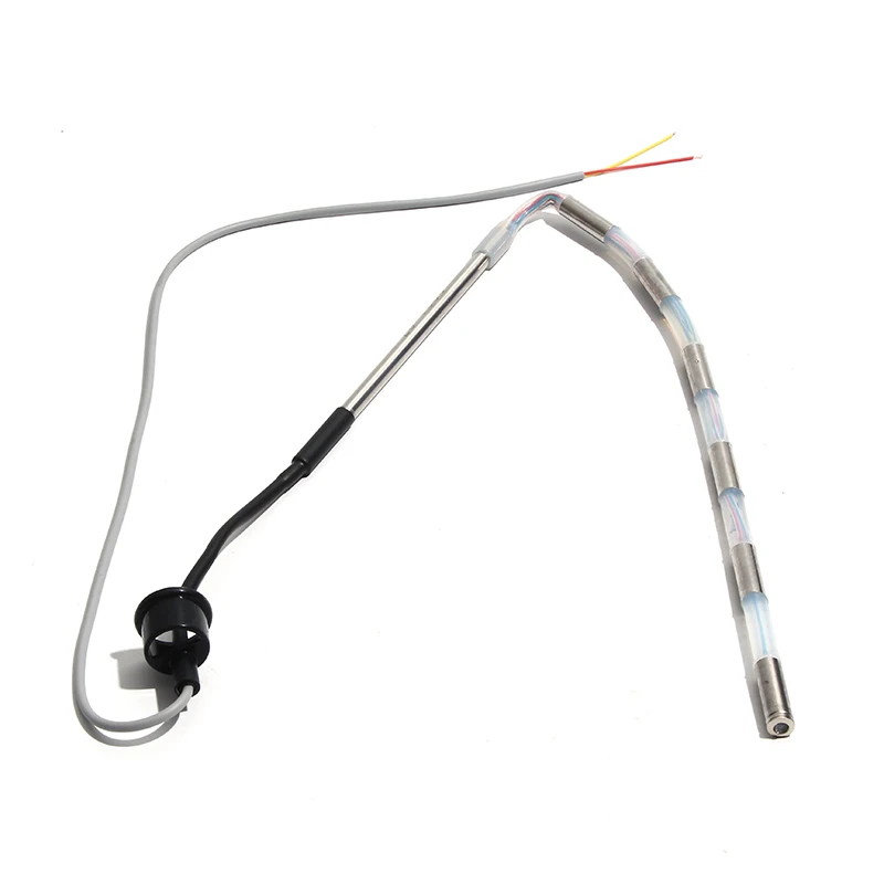 2 Cores Silicon Water Temperature Level Sensor for Solar Energy Water Heater Controller Series Side-Mounting Series Cable 50cm