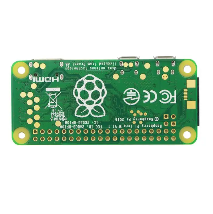 Raspberry Pi Zero W беспроводной ретро PI с wifi Bluetooth 1 ГГц cpu 512MB ram Linux OS 1080P HD видео выход