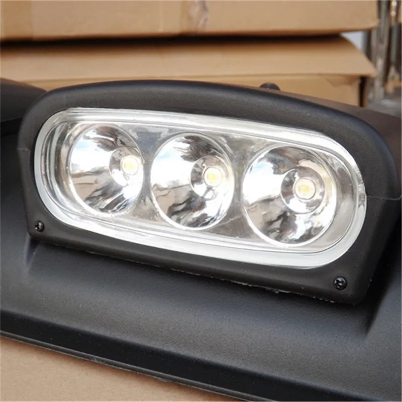 Roof Top Light for 4x4 SUV Jeep CRV Rectangle Lamps Black Bar White Lens (88cm) 2