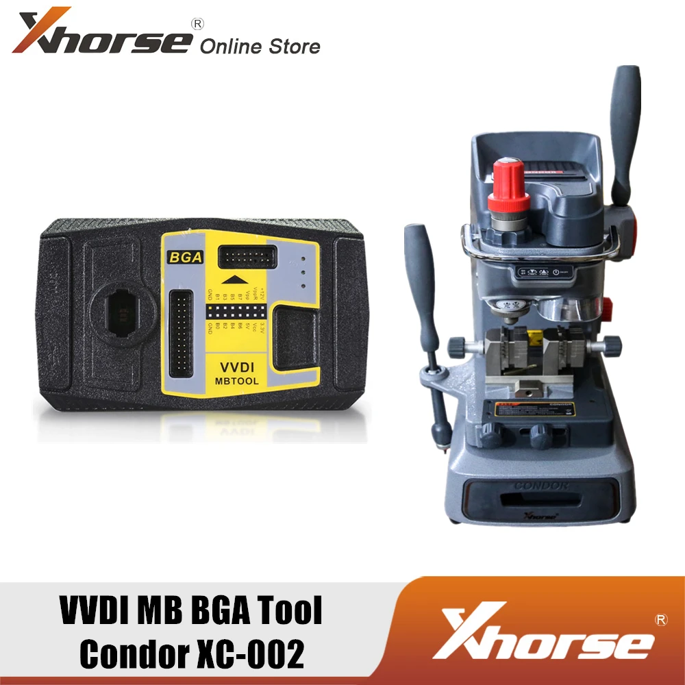 Xhorse VVDI MB BGA инструмент включая калькулятор функция плюс Condor XC 002 Ikeycutter