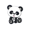 LOFCA 1pc Panda Silicone Teether BPA Free Food Grade Baby silicone teething Pendant Toys Baby Care Pacifier Chain Gift Making 4