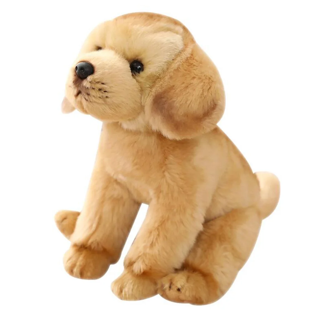 Simulation Dog Labrador Doll Children Stuffed Plush Toy Birthday Christmas Gifts anime sheriff labrador dog plush toy security sergeant labrador wolf dog cartoon doll boys girls soft stuffed toys children gift