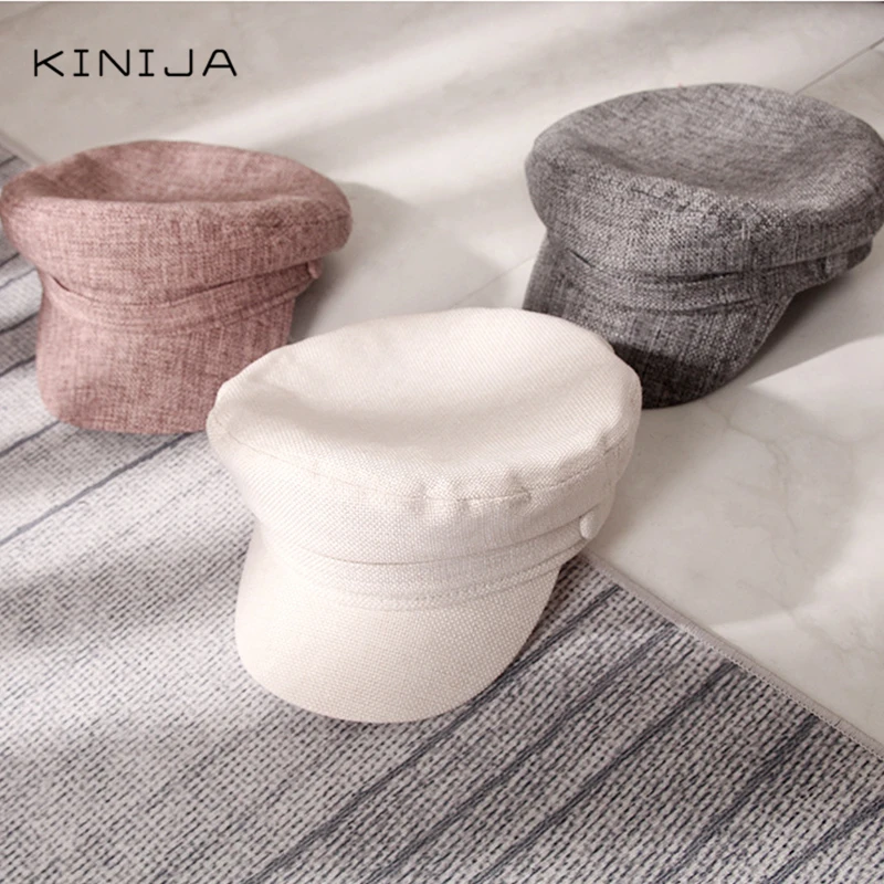 Осенний женский берет Панама восьмиугольная кепка газетчика художника ретро