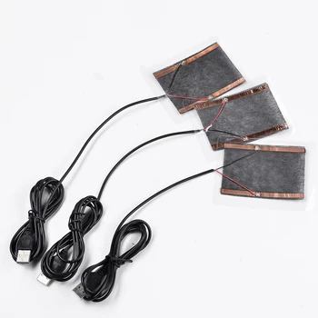 

1pc Winter Portable Warm Plate USB Heating Heater for Mouse Pad Shoes Golves