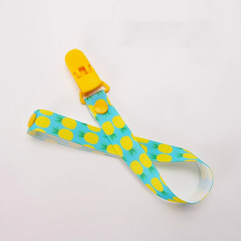 

Baby Pacifier Clips Newborns Cute Pattern Polyester Anti-lost Chain Toys Pacifiers Clips Dummy Clip Nipple Holder For Nipples