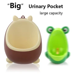 Grande capacidade de crianças mictório multifuncional wall mounted bebê menino toliet treinamento em pé potty portátil levar criança pote novo