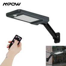 Mpow 60 светодиодов солнечный светильник садовый светильник открытый настенный светильник s 900LM IP65 водонепроницаемая лампа на солнечной батарее с датчиком движения для двора аварийный