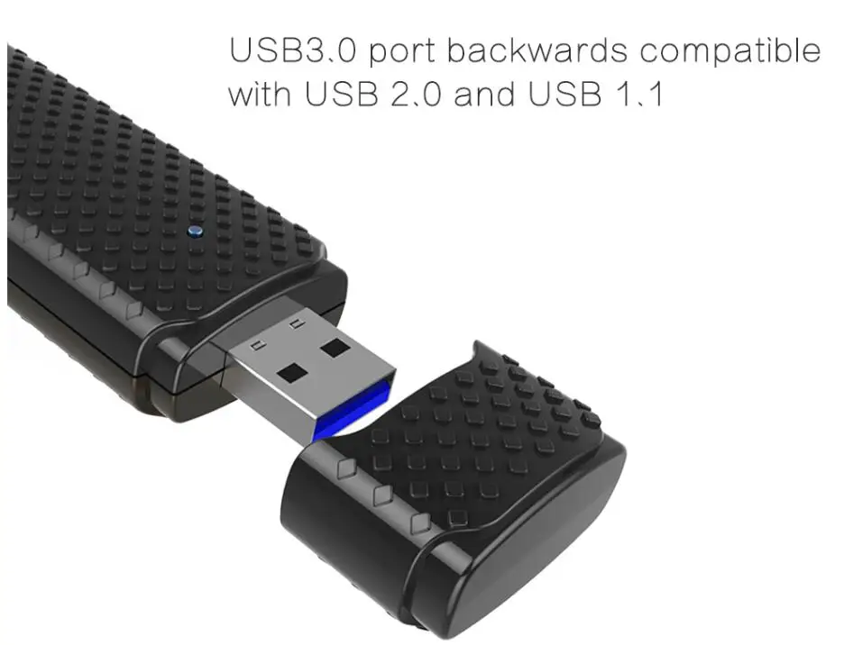 USB 3,0 1200 Мбит/с беспроводной USB Wifi адаптер двухдиапазонный 5 ГГц 2,4 ГГц 802.11AC RTL8812BU Wifi ключ сетевая карта для ноутбука Настольный