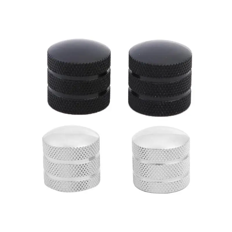 

Practical Dome Tone Tunning Knobs Metal Volume Control Buttons Excellent Quality Wear Resistance for Electric Guitar Bass