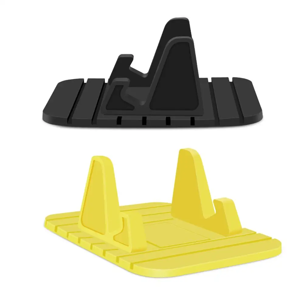 Pad Phone Stand Bracket Car Dashboard Non-slip Rubber Mat Phone Mount Holder For Huawei iPhone Samsung Xiaomi Phone Holder