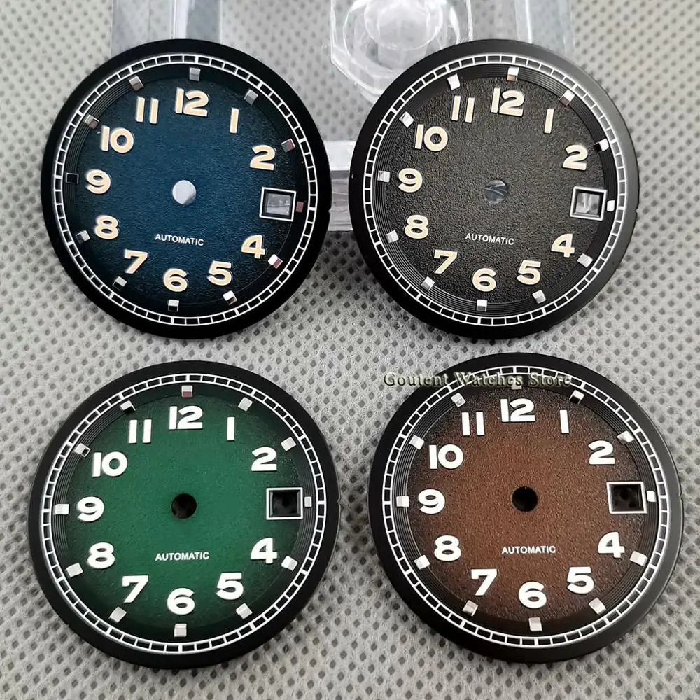Sterile Dial Parts 31.5mm Fit for ETA 2836 2824 Miyota 8205 8215 821A Mingzhu DG2813 3804 Seagull ST1612 Movement Goutent